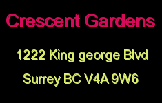 Crescent Gardens 1222 KING GEORGE V4A 9W6